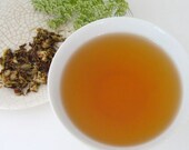 Organic Peach Rooibos Tea, Luxury Loose Leaf Herbal Infusion, 3.5 oz. Bag, Caffeine Free, Healthy Fruit Tea, Gift for Mom