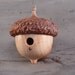 Acorn Birdhouse Nature inspired garden art.