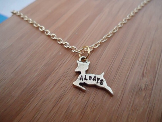 Severus Snape "Always" Doe Patronus Necklace - Harry Potter & The Deathly Hallows Inspired Geekery