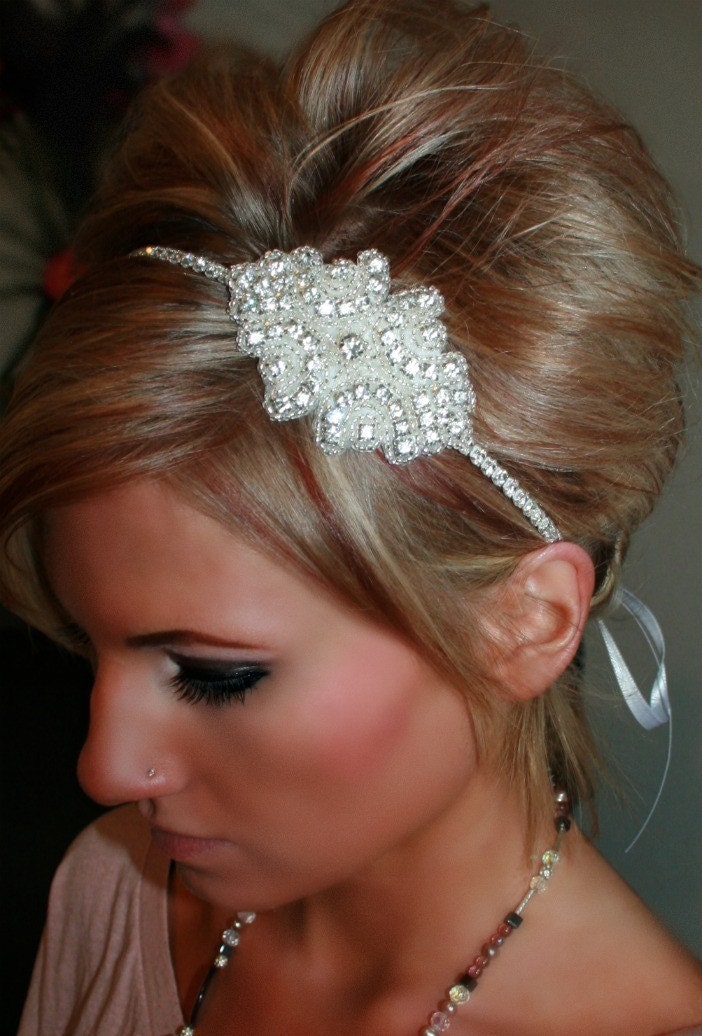 Cinderella Rhinestone Headband- Wedding Headband, Bridal Accessories, Wedding, Bridal, Rhinestone Hair Piece, Accessories