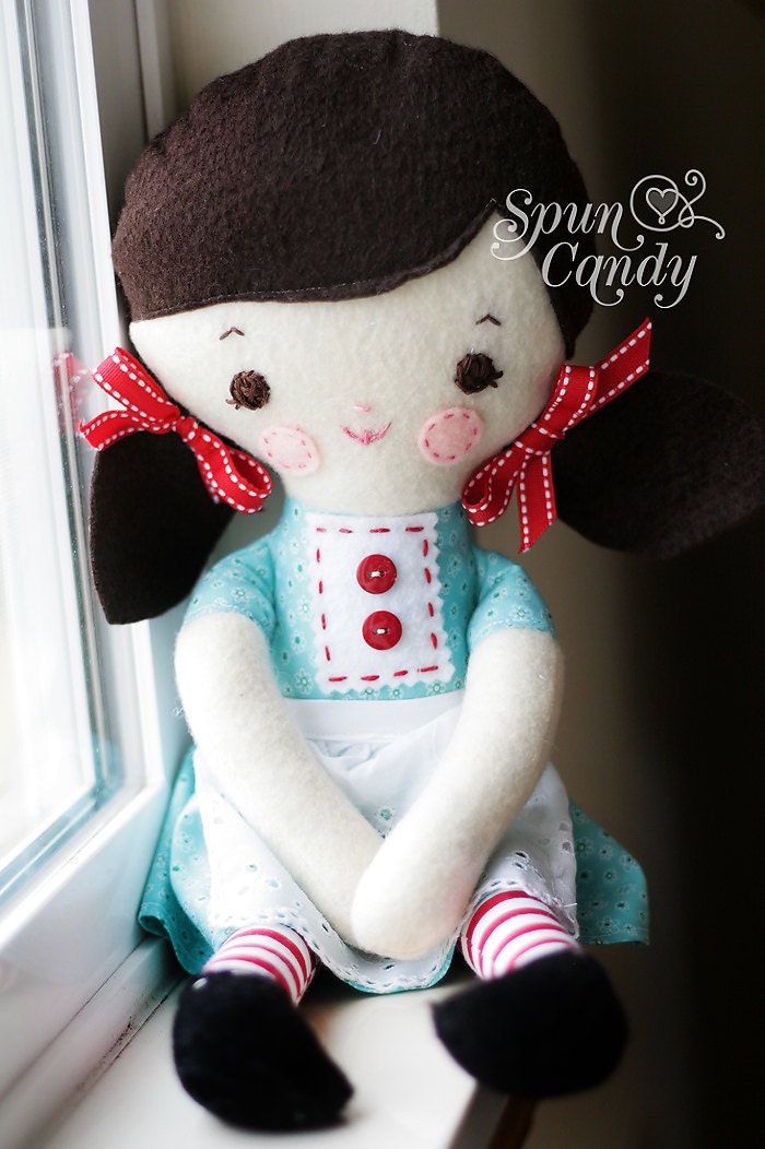 The SpunCandy LollyPoppet Dolls  - Miss Emma - Custom Made To Your Liking