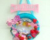 Alice inspired wreath (14 inch)
