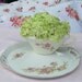 SALE  Antique Victoria Schmidt & Co Porcelain Tray Dainty Pink Flowers Austria