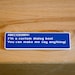 Custom Final Fantasy VI Dialog Box Magnet