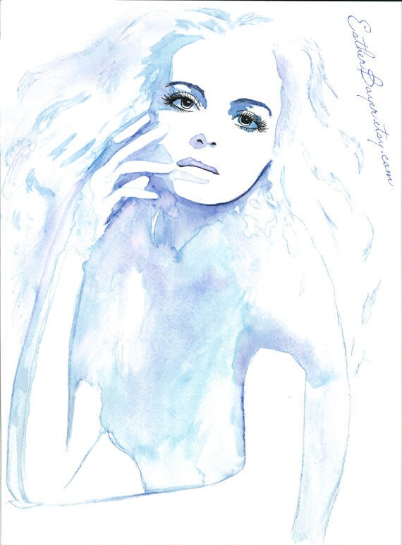 Original Watercolor & Ink Painting