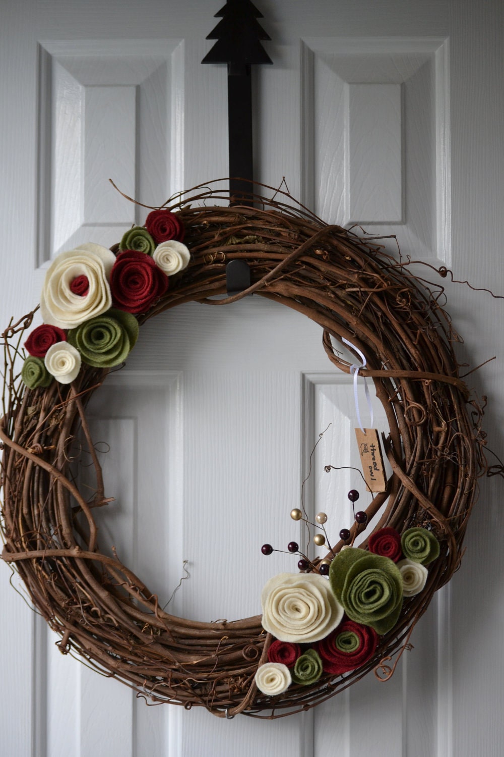 Seasonal Holiday Wreath for Christmas or Year Round