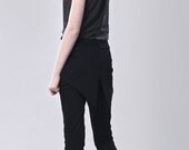 Super Skinny Trouser With Swallow Tail Back