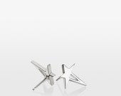 Celeste Etoile Stud Earrings - Silver
