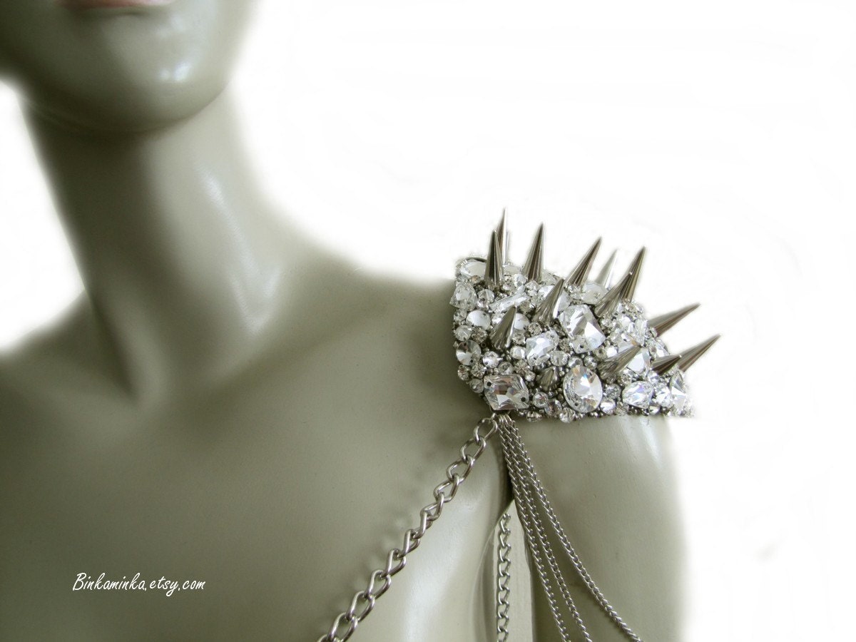Single Glam Epaulet Made to Order