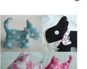 Scottie Dog - Fun Felt Sewing Pattern  - PDF Format