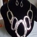Statement set Inspired by Salvador Dali style choker, by shoptillyoudropnow on Etsy