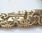 Inca Serpent Bronze Necklace