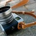 Natural Tan Premium Camera Neck Strap (RING) - made to order