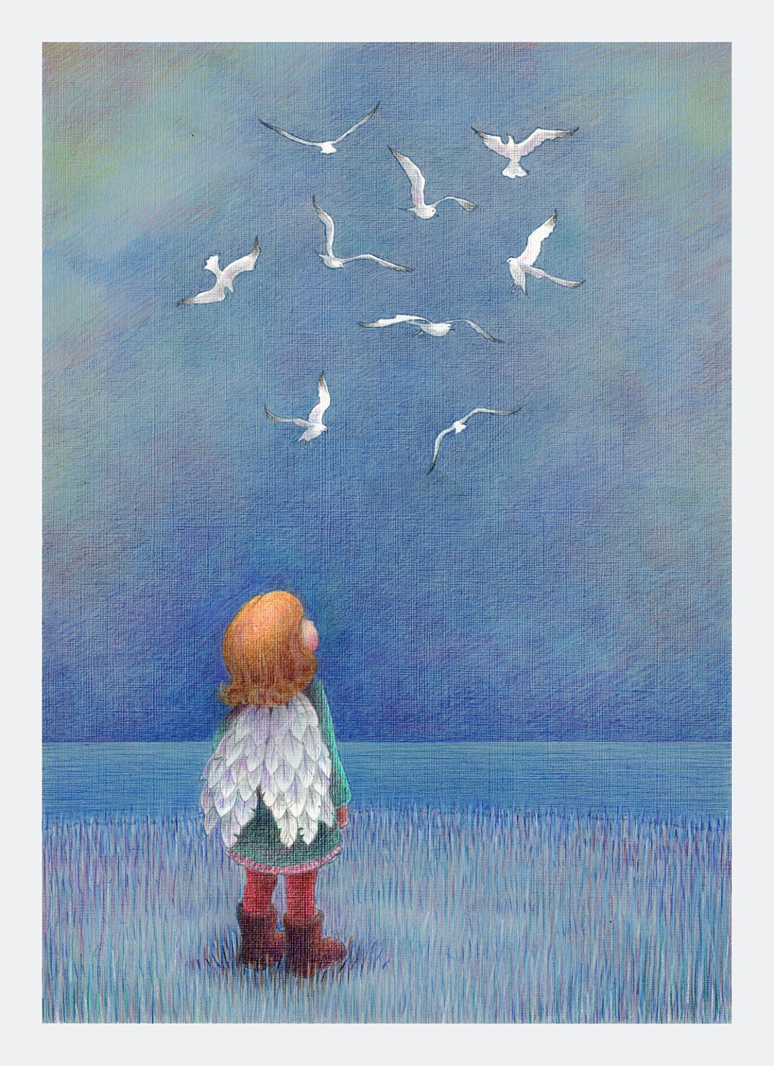 I wish I could fly   -   Print 8x7
