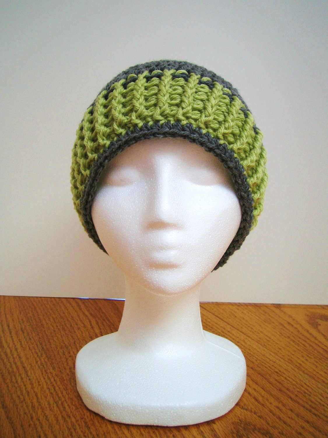 PDF Crochet Pattern - Adult Hat Trio Number 1 (permission to sell finished items) - Instant Download
