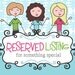 Reserved Listing for Marcy Gans