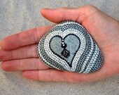 Valentine for Him / Painted Rock /Sandi Pike Foundas