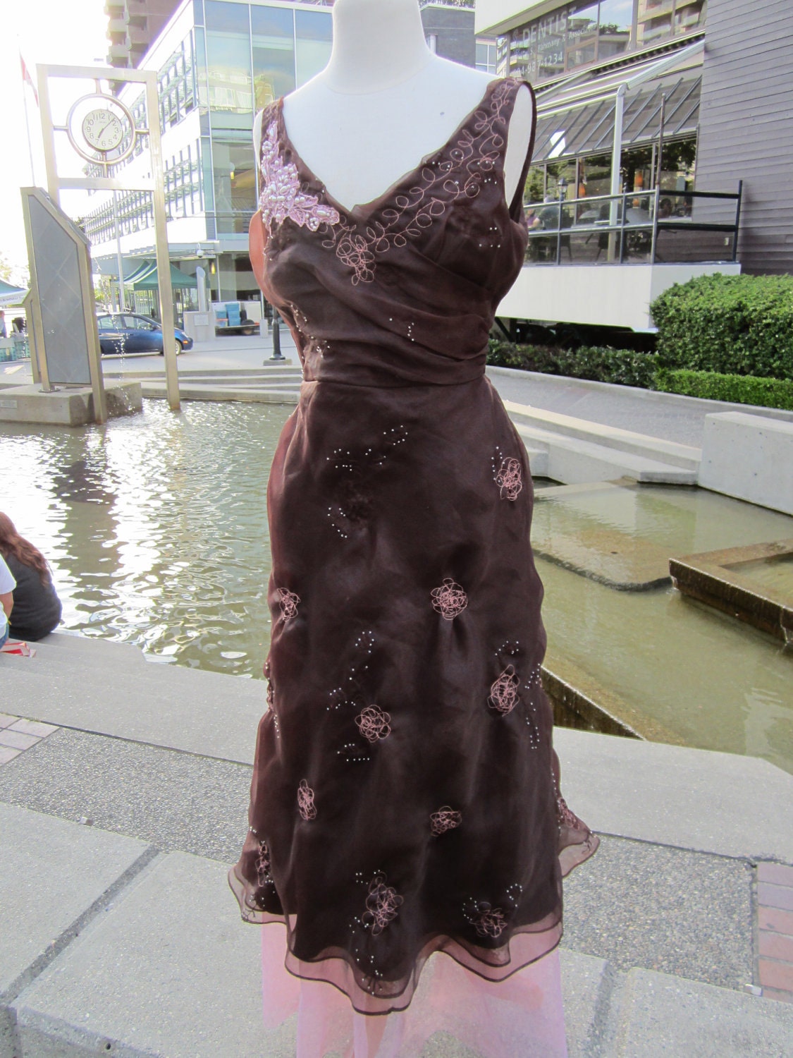 Chocolate Evening Dresses