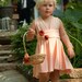 Flower Girl infinity   Jr Bridesmaids    custom made to little girls measurement