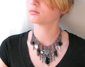 Hearts and Crosses - Gothic Necklace