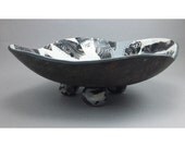 Handcrafted Bowl - Black Pearl Metallics Home Decor No. 119