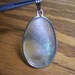 OPALESCENT Aqua Sea Beach Glass Pendant