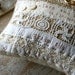Custom Personalized Vintage Lace Wedding Ring Bearer Pillow -- Handmade in Ireland
