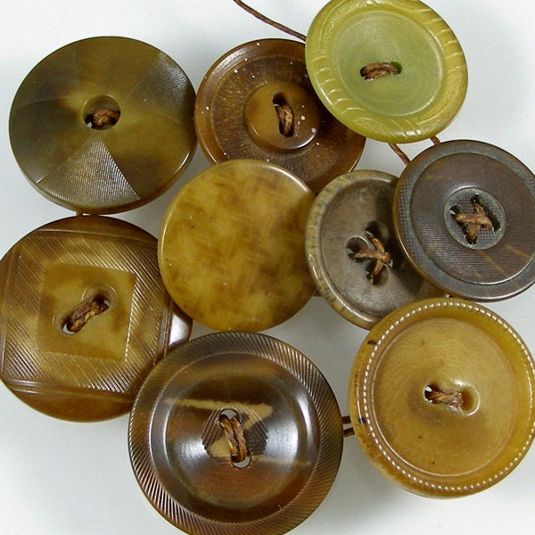 Vegetable Ivory Button Bracelet - Large