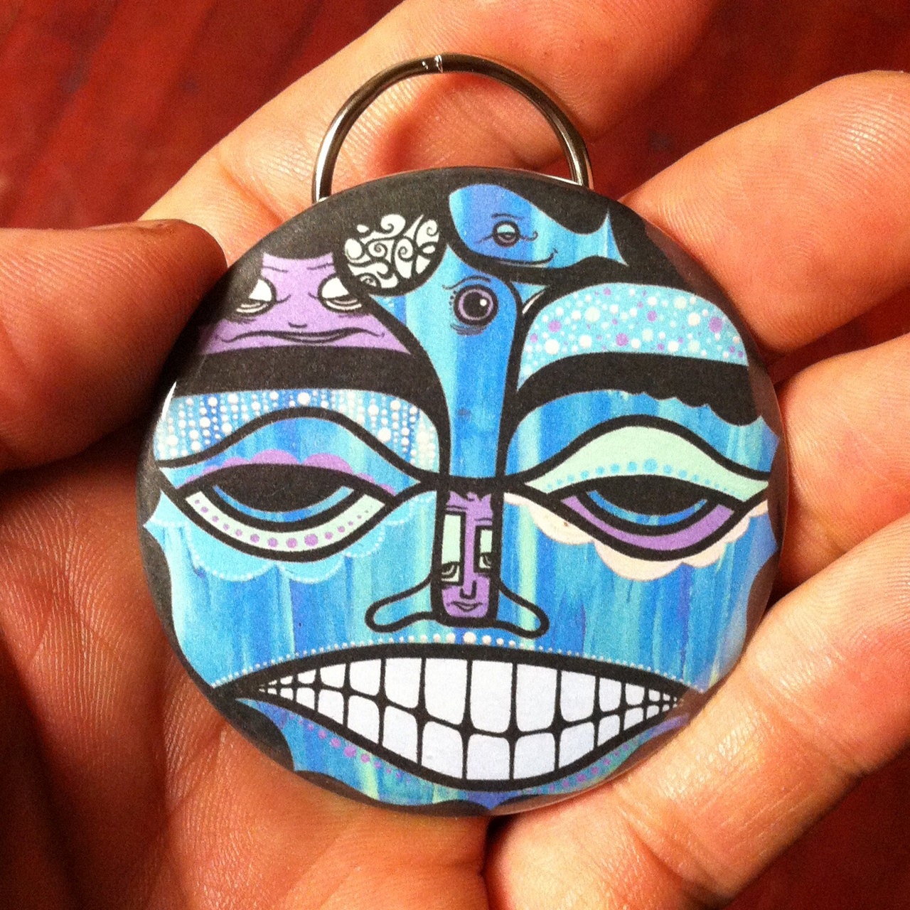 bottle cap opener keychain - The Shaman