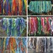 SALE FRiNGe BLaNKeT Baby PHoTO Prop Hammock SToRk BeD Pouch Throw UNiGENDeR BeAch DaY aqua yellow orange grey blue PiCk CoLors Knit to Orde