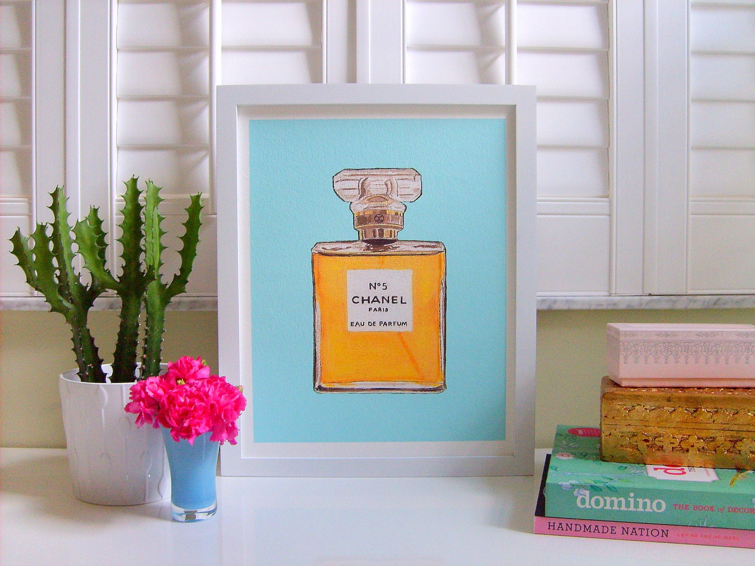 CHANEL No 5 AQUA Print