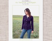 My Favorite Cardigan Knitting Pattern by Emily Platzer of Fancy Tiger (PDF)
