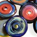 Lampwork Borosilicate Beads FANCY DISCS Two Sisters Designs