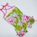 Picnic Crossback Romper Sunsuit PDF eBook Pattern i