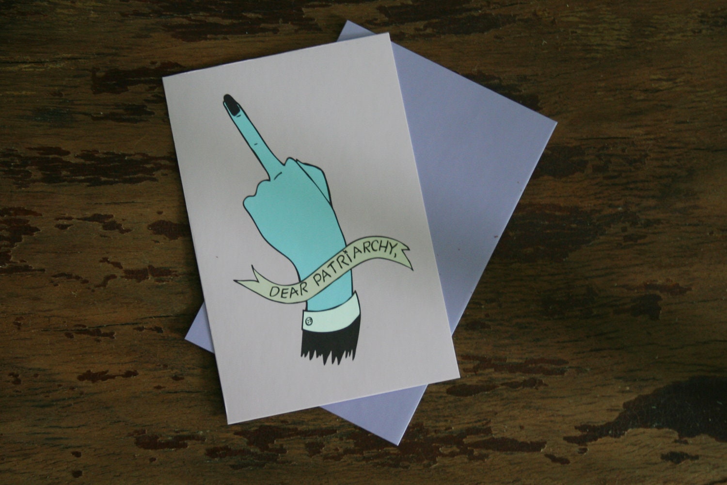 F-Off, Patriarchy Sticker in Pink