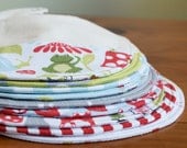 Organic Baby Bib in FOX HAVEN, Choose your Favorite Bib