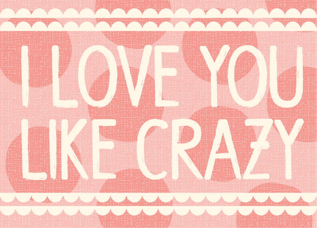 crazy love card