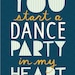 heart party 5x7