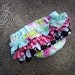 Diaper Cover, Ruffled Diaper Cover, Ruffle Bloomers, Childrens Clothing, 3/6 Months READY to SHIP, RTS