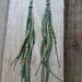 Vegan Feather Hemp Natural Earrings - Hippie Bohemian
