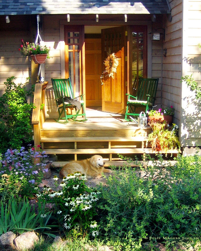 Home Garden Photos -Country Garden -Home Sweet Home -Dog Photography -Flower Photography -Colorado Photography -8X10 Print