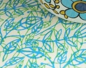 overprinted fall fabric