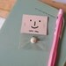 Pea. One-of-a-kind Handmade Porcelain Pendant.