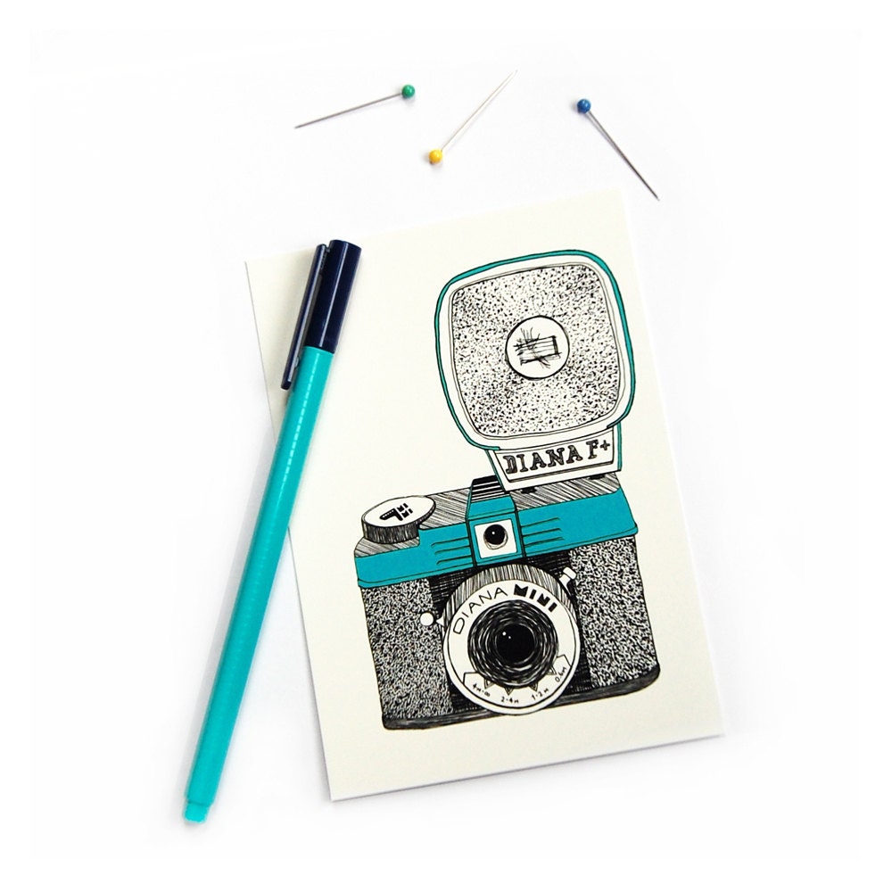 Diana Mini Postcard