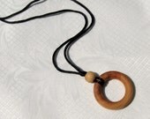 Nursing Necklace Teething Ring Necklace "Simple Joy"