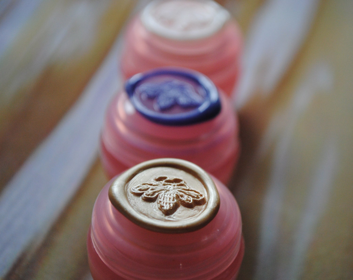 Solid Organic Natural Perfume Trio Sampler - Bridal party Bridesmaid Gifts - Completely natural fragrances.