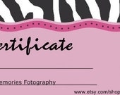 50 Dollar - Gift Certificate