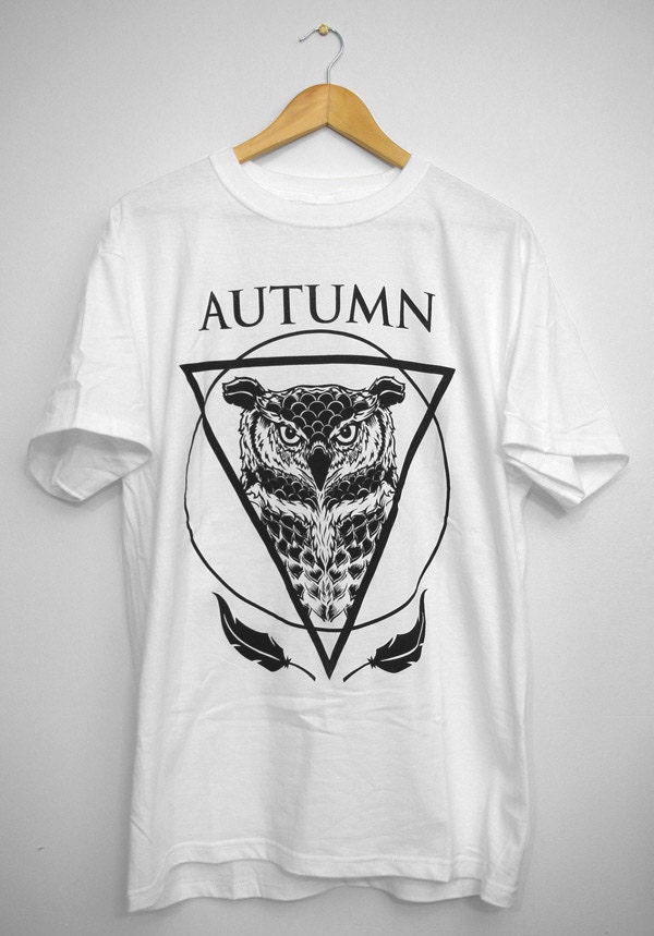 Wise Owl White Available Sizes S,M,L,XL