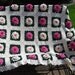 Vintage Pink Rose Afghan