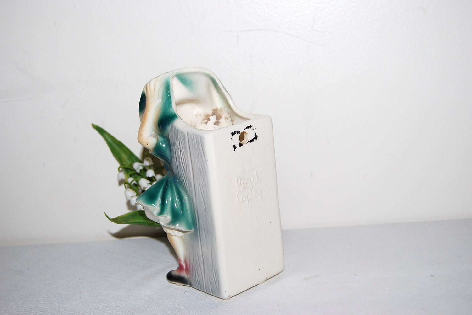Vintage Girly Wall Planter